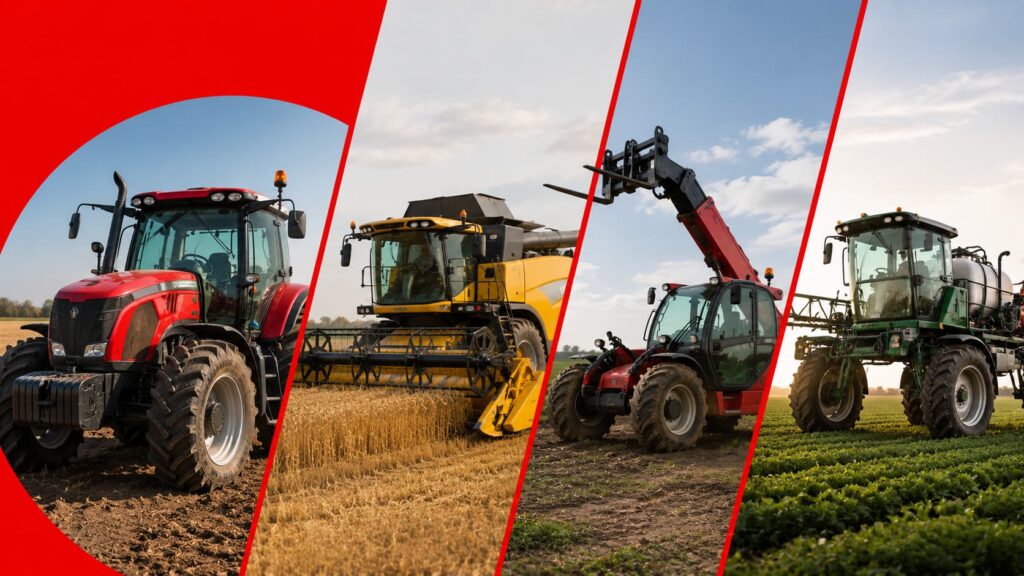 Qué tipos de maquinaria agrícola pueden necesitar sustitución de lunas