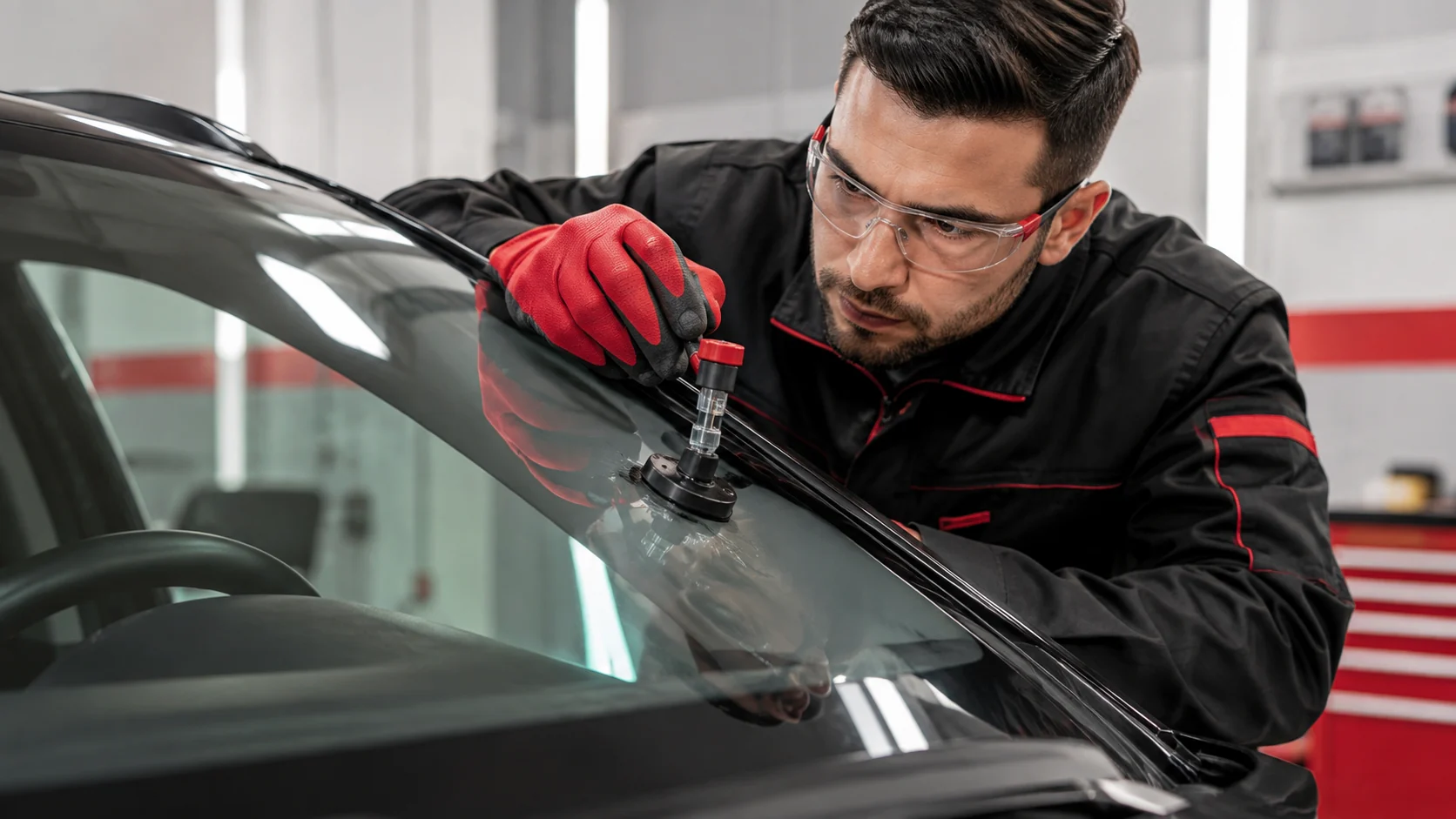 Cambiar el parabrisas de tu coche: cómo reparar un impacto en 30 minutos
